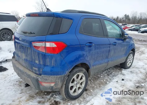 2020 Ford Ecosport Se z USA, uszkodzony, nr VIN MAJ6S3GL9LC352332